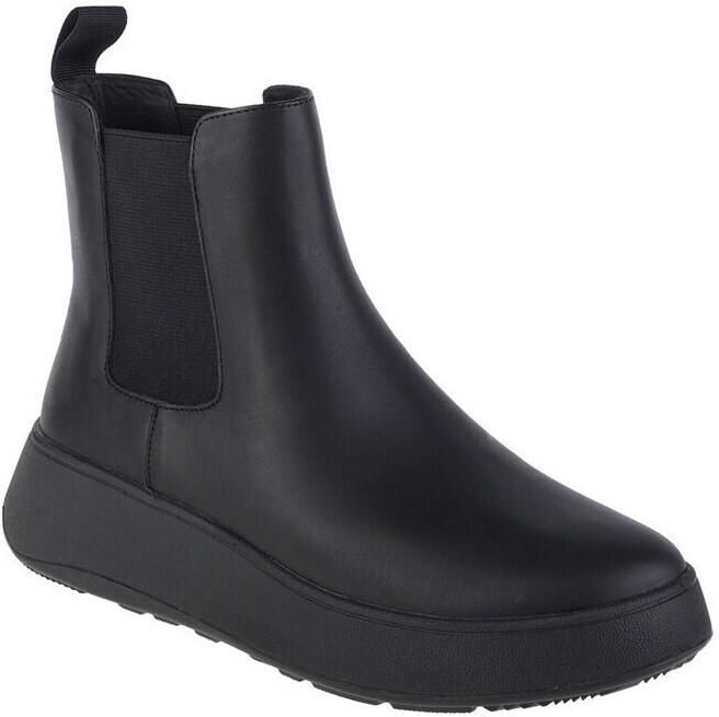 Fitflop Chelsea-boots F-MODE Plateaulaarsjes instaplaars met stretchelement voor instappen - Foto 6