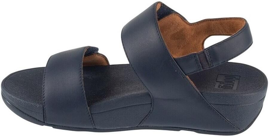 FitFlop Slipper Lulu Adjustable Leather Back-Strap Sandals Blauw - Foto 2