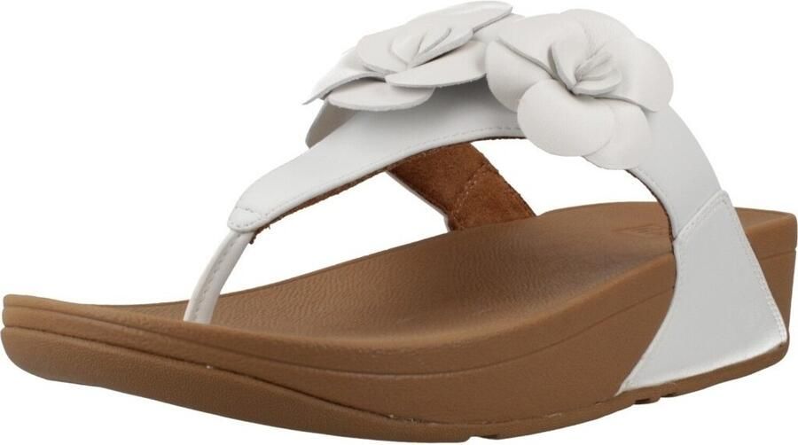 FitFlop Sandalen Lulu Bloem Teen-Post wit - Foto 2