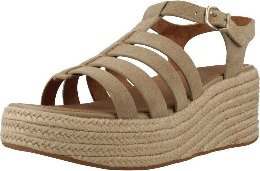 FitFlop Sandalen met hakken Platfforms Suede Fisherman