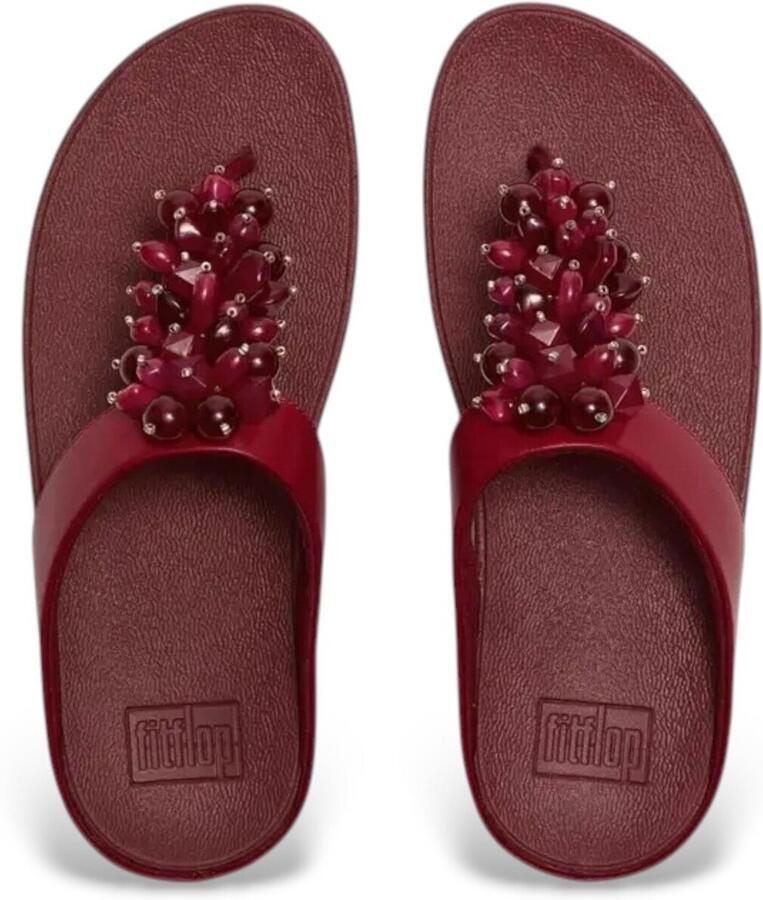 FitFlop Sandalen Fino Kraal kastanjebruin - Foto 2