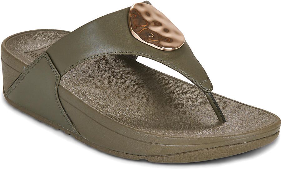 FitFlop Sandalen met sleehak LULU ADORNMENT TOE-POST