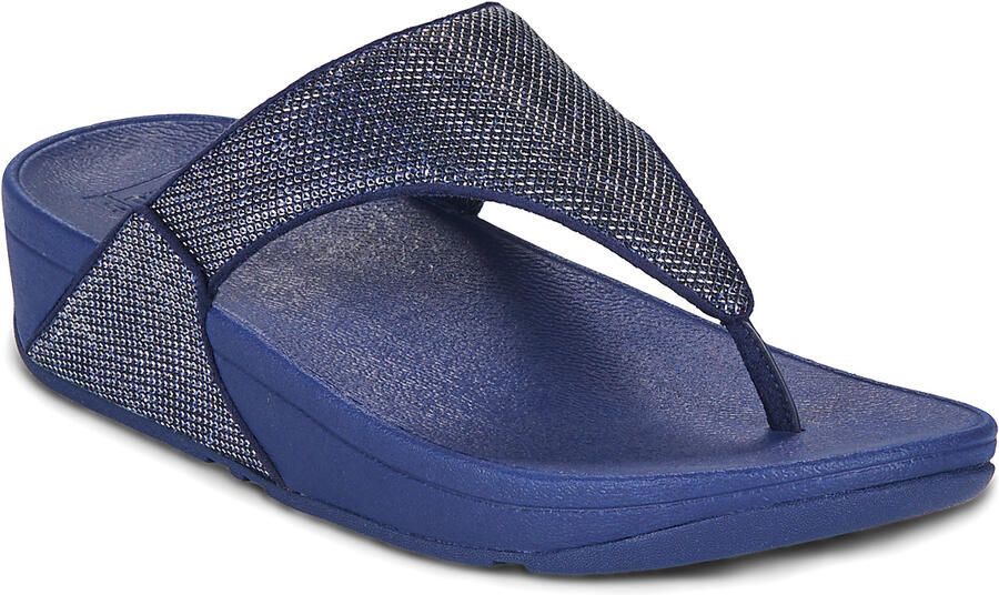 FitFlop Sandalen met sleehak LULU SHIMMERGLITZ TOE-POST