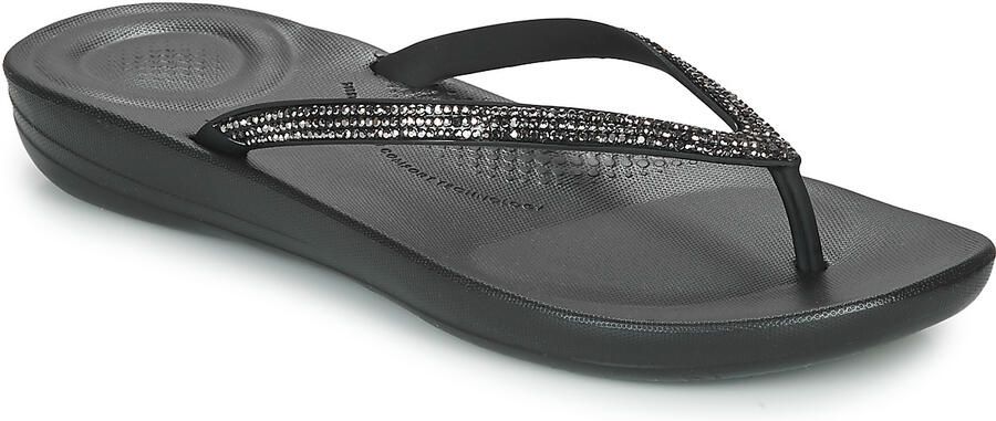 FITFLOP Teenslippers Dames Iqushion Sparkle Maat: 37 Materiaal: Rubber Kleur: Zwart - Foto 10