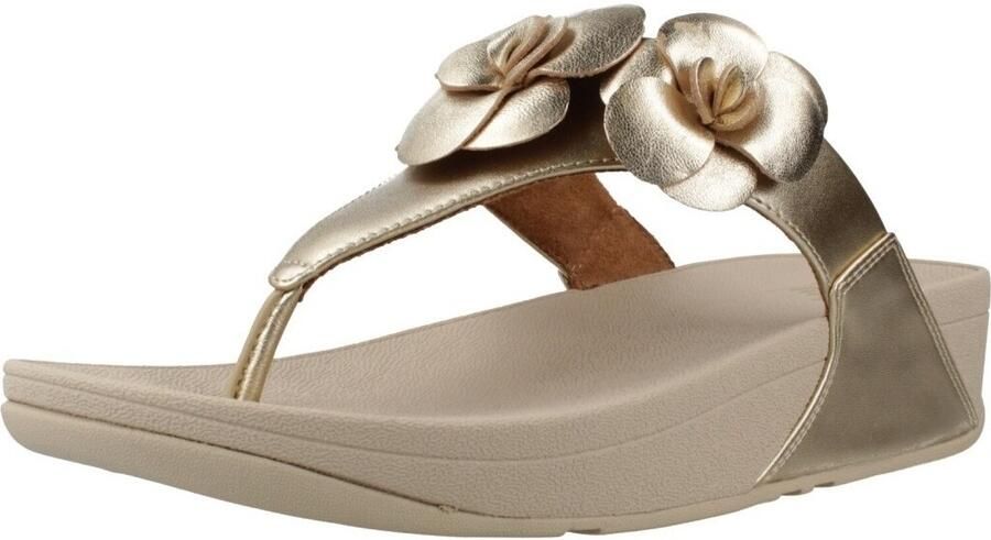 FitFlop Lulu Bloem Teen-Post Platina Sandalen - Foto 3