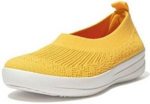 FitFlop Ballerina's UBERKNIT SLIP ON BALLERINA SUNSHINE YELLOW