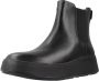 Fitflop Chelsea-boots F-MODE Plateaulaarsjes instaplaars met stretchelement voor instappen - Thumbnail 3