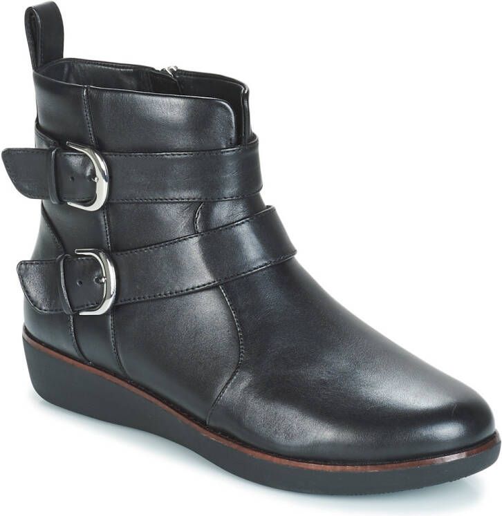 FitFlop Laarzen LAILA DOUBLE BUCKLE - Schoenen.nl
