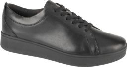 FitFlop TM Rally leren sneakers zwart