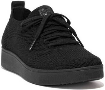 FitFlop Lage Sneakers RALLY X KNIT SNEAKERS ALL BLACK