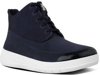 FitFlop Lage Sneakers SPORTY-POP TM SOFTY HIGH-TOP SUPERNAVY SUEDE