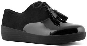 FitFlop Mocassins CLASSIC TASSEL TM SUPEROXFORD ALL BLACK SUEDE