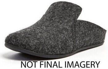 FitFlop Pantoffels CHRISSIE II HAUS FELT SLIPPERS ALL BLACK