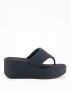 Fitflop Teenslippers PLATFFORMS WEDGE sleehaksandaal plateau schoen met gewatteerde bandage - Thumbnail 3