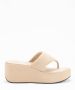 FitFlop Platfforms Wedge Toe-Post Sandals BEIGE - Thumbnail 2