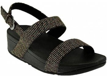 Fitflop dv1 tia feather back-strap dames sandalen zwart
