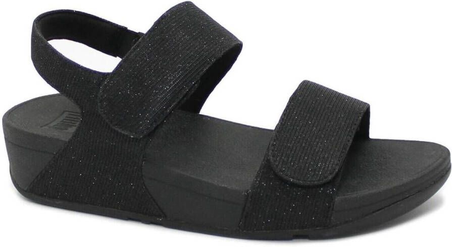 FitFlop TM Lulu Shimmer Adjustable Sandals sandalen zwart - Foto 2
