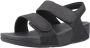 FitFlop Lulu Adjustable Shimmerlux B-st Sandalen Zwart Vrouw - Thumbnail 2