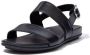 FitFlop Sandalen GRACIE LEATHER BACK-STRAP SANDALS ALL BLACK - Thumbnail 2