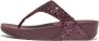 Fitflop Dianets LULU Badslippers sandalen zomerschoenen met glitterbandage - Thumbnail 2
