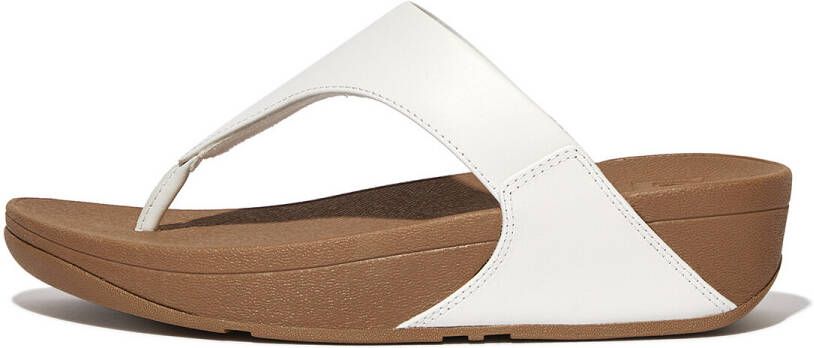 Fitflop Dianets LULU LEATHER TOEPOST pool slides pantoffel badeschoen met sleehak - Foto 20