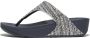 FitFlop Sandalen Tongs compensées femme Lulu Shimmerweave - Thumbnail 2