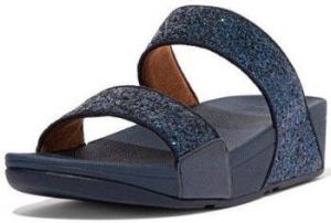 FitFlop Slippers LULU GLITTER SLIDES MIDNIGHT NAVY