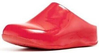 FitFlop Slippers Shuv TM patent red
