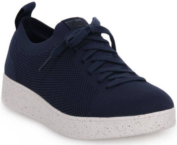 FitFlop ™ Sneakers Dames Lage sneakers Damesschoenen Canvas FB6 Blauw - Foto 5