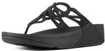 FitFlop Teenslippers BUMBLE CRYSTAL TOE POST BLACK es