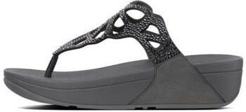 FitFlop Teenslippers BUMBLE CRYSTAL TOE POST PEWTER es