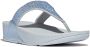Fitflop Dianets LULU CRYSTAL EMBELLISHED TOE-POST SANDALS HOTFIX sleehak zomerschoen teen-scheider met zachte teenband - Thumbnail 2