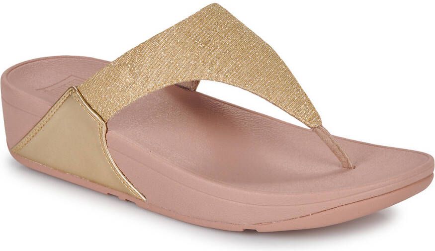 FitFlop Teenslippers LULU SHIMMERLUX TOE-POST SANDALS