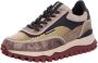 FLORIS VAN BOMMEL Lage Sneakers Dames Grommi 02.03 Maat: 42 Materiaal: Suède Kleur: Goud - Thumbnail 4