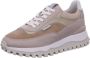 FLORIS VAN BOMMEL Lage Sneakers Dames Sfw-10100 Grommi Maat: 39 Materiaal: Leer Kleur: Beige - Thumbnail 3