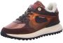 FLORIS VAN BOMMEL Lage Sneakers Dames Noppi 34.01 Maat: 38 Materiaal: Suède Kleur: Bruin - Thumbnail 3