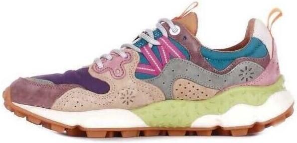 Flower Mountain Suede and technical fabric sneakers Yamano 3 Woman - Foto 6