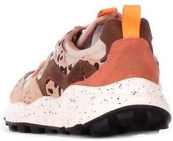 Flower Mountain Lage Sneakers YAMANO 3 2017818 27-1E53 BEIGE MILK LIGHT BROWN - Foto 6