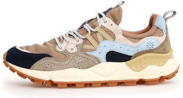 Flower Mountain Suede and technical fabric sneakers Yamano 3 MAN Beige Heren - Foto 13