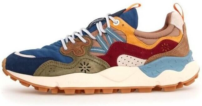 Flower Mountain Lage Sneakers YAMANO 3 2017816-1C91 BLUE ARMY GREEN - Foto 2