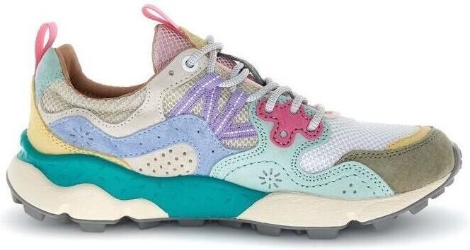 Flower Mountain Lage Sneakers YAMANO 3 2017817-1F16 MILITARY WHITE LIGHT BL