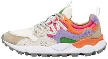 Flower Mountain Lage Sneakers YAMANO 3 2017817-1N21 WHITE YELLOW FLUO LIGHT G - Foto 5