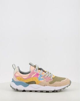 Flower Mountain Lage Sneakers YAMANO 3 2017817-1M71 BEIGE MILITARY PINK - Foto 6