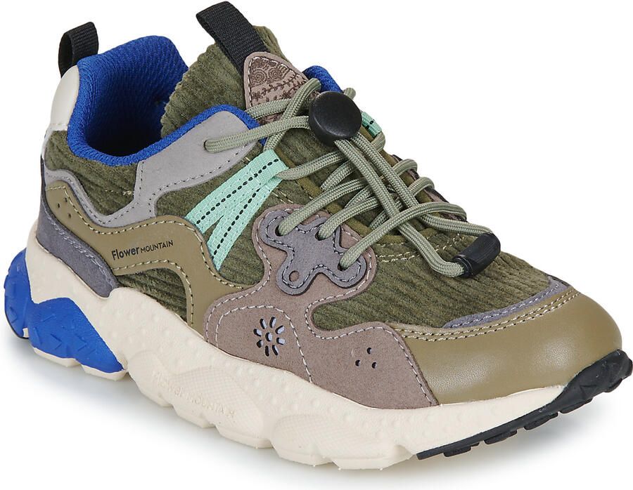 Flower mountain Yamano 3 Junior Sneakers Jongens Groen - Foto 6