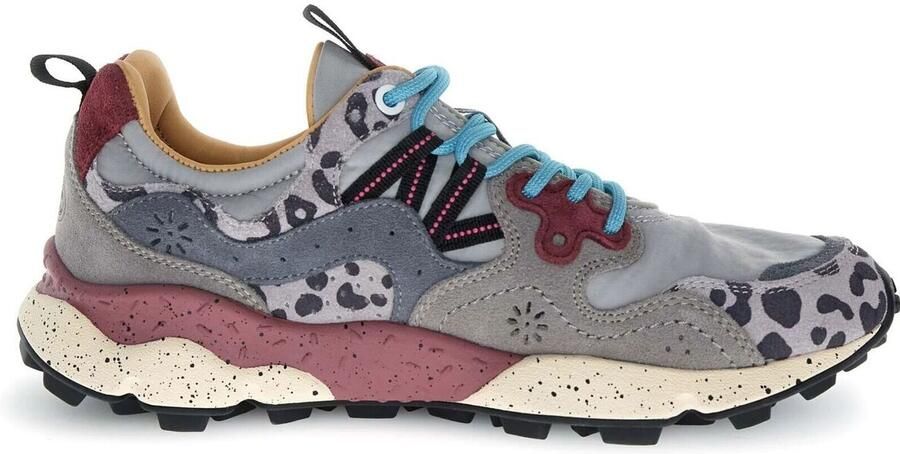 Flower Mountain Sneakers laag 'YA O 3 UNI' vuurrood - Foto 3