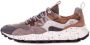 Flower Mountain Grijze Sneakers met Rubberen Zool Multicolor Heren - Thumbnail 11