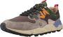 Flower mountain heren sneakers Yamano M suède en nylon multicolor - Thumbnail 4