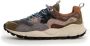 Flower Mountain Suede and technical fabric sneakers Yamano 3 MAN Multicolor Heren - Thumbnail 3