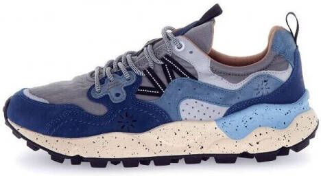 Flower Mountain Lage Sneakers YAMANO 3 2017816 01-2C73 LIGHT BLUE DEEP PETROL