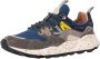 Flower Mountain Yamano Sneakers Lichtgewicht Rubberen Zool Multicolor Heren - Thumbnail 3